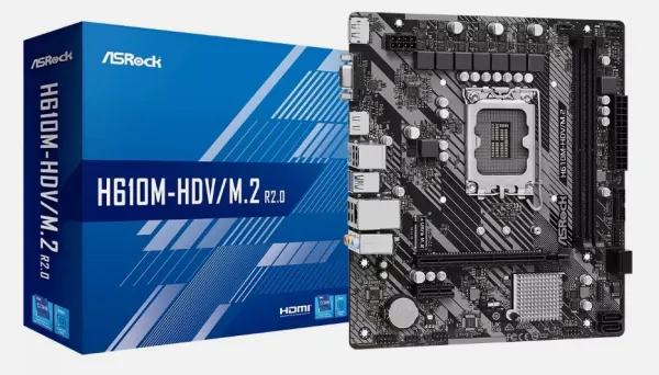 ASRock H610M-HDV/M.2 R2.0 Micro-ATX DDR4 matična ploča