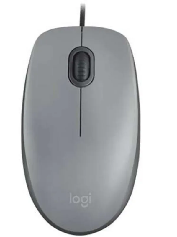 Logitech M110 Silent žični optički miš, sivi, 910-006760