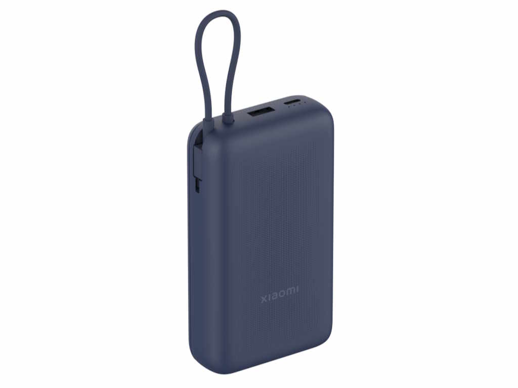 Xiaomi 33W Power Bank 20.000 mAh sa integrisanim USB-C kablom, plavi