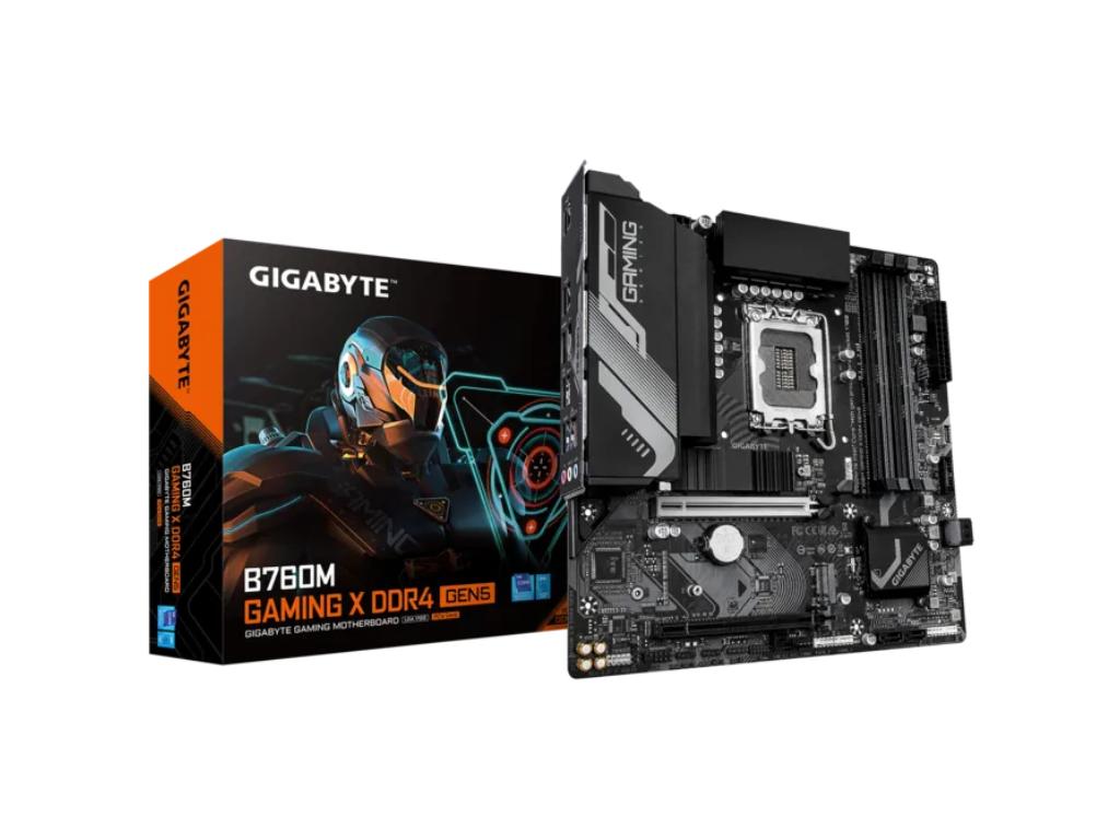 GIGABYTE B760M GAMING X DDR4 GEN5 microATX matična ploča, LGA1700