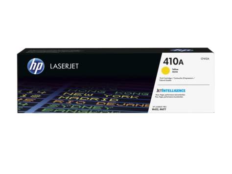 HP 410A CF412A originalni žuti toner, 2.300 stranica