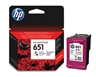 HP 651 C2P11AE trobojna kertridž kaseta, do 300 strana