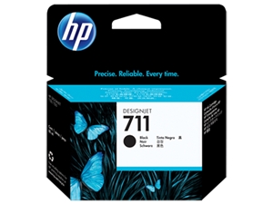 HP 711 crni kertridž sa mastilom 80 ml, CZ133A