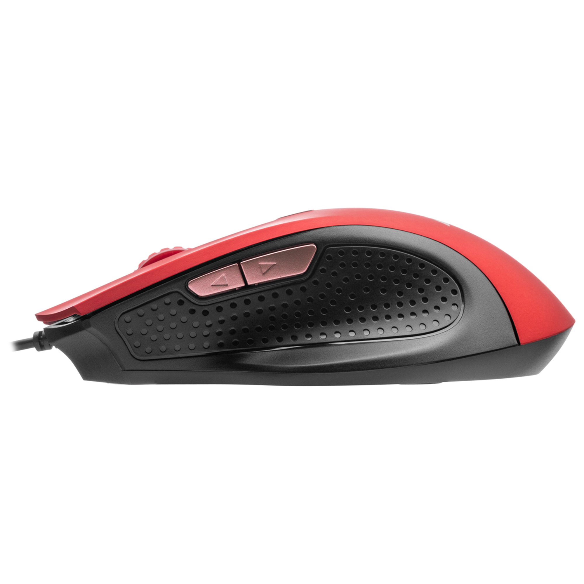 MS Focus C116 crveni žični optički miš, USB, do 2.000 DPI