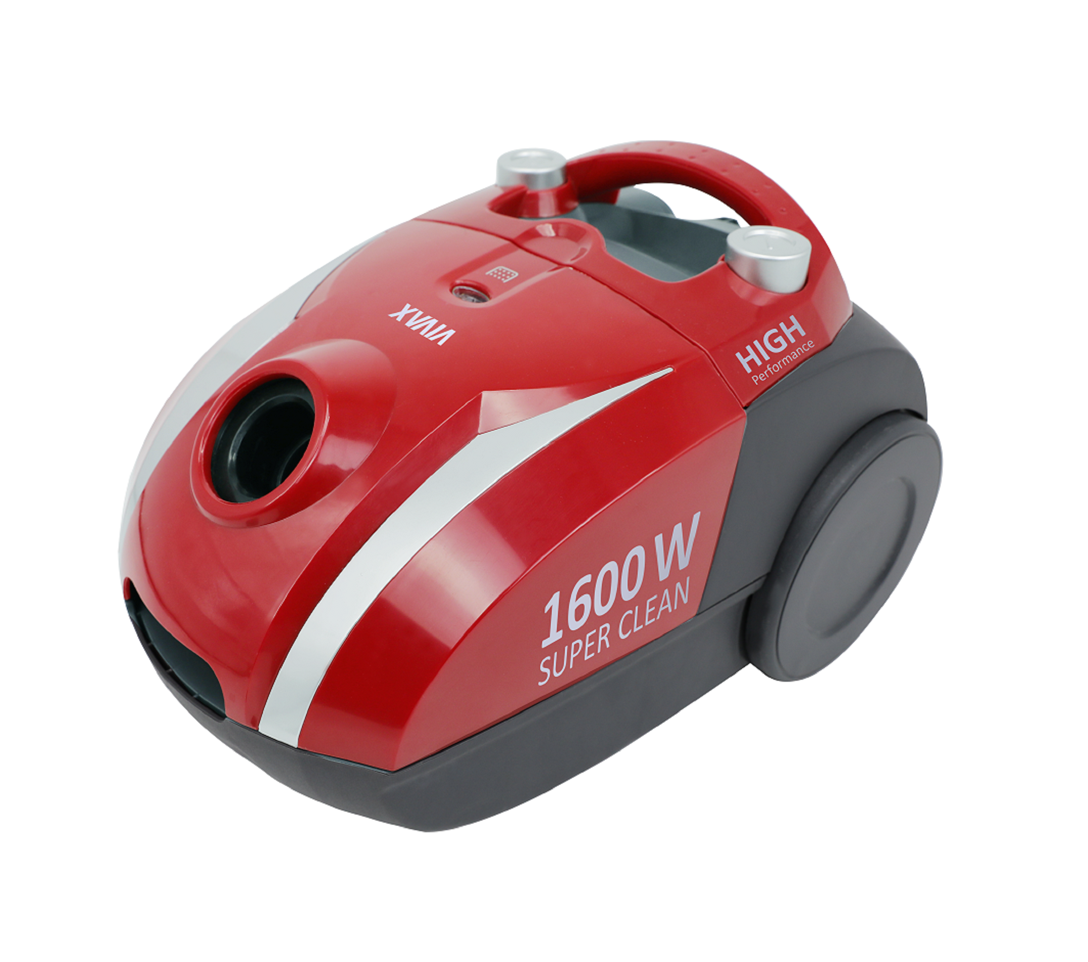 Vivax Home VC-1610R usisivač sa kesom, 1600 W, crveni
