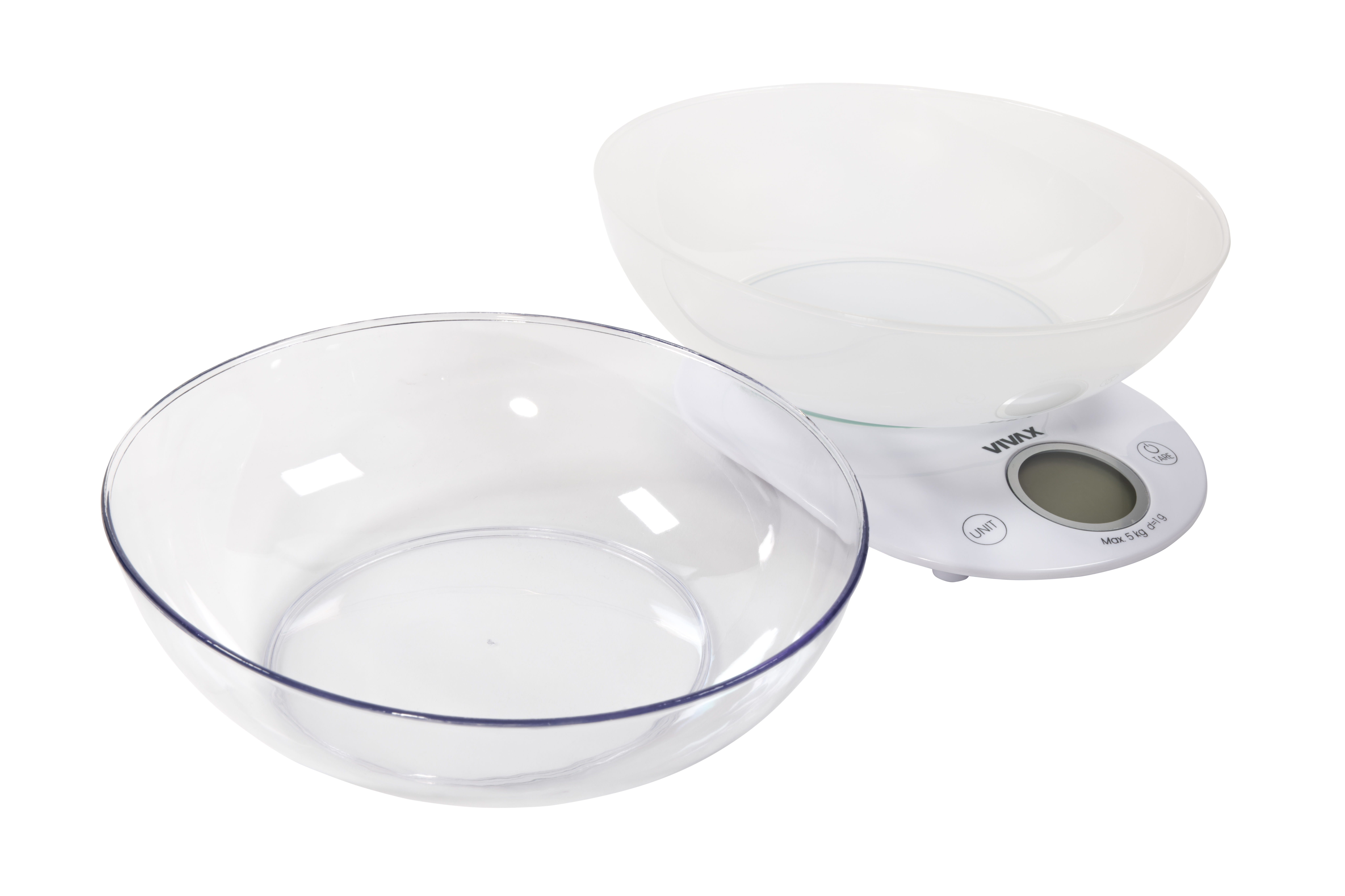 Vivax KS-505BW digitalna kuhinjska vaga sa dve posude do 5 kg