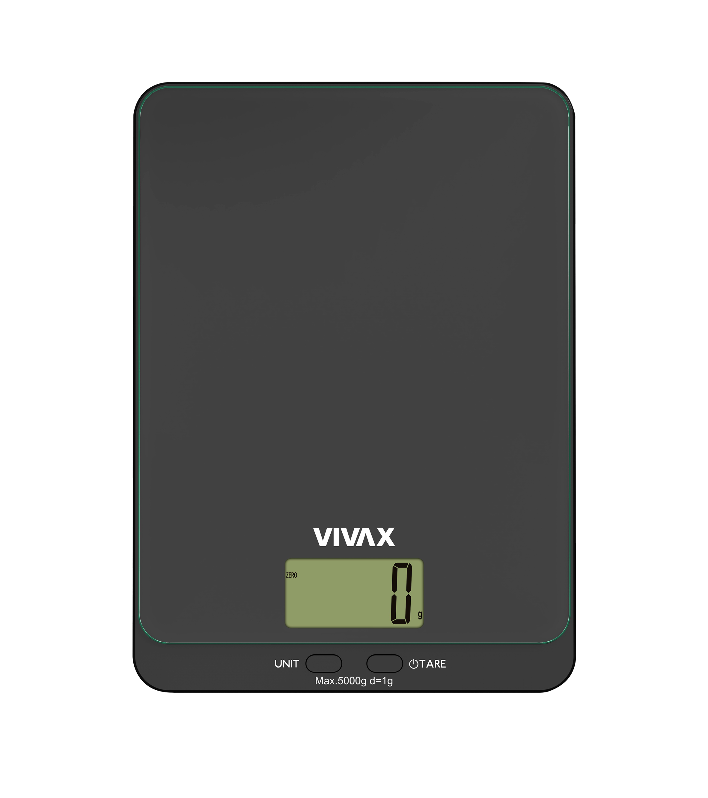 Vivax Home KS-502B digitalna kuhinjska vaga do 5 kg, crna