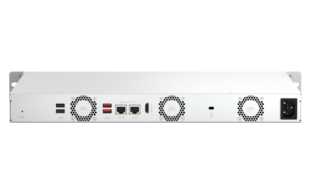 QNAP TS-464eU-8G NAS server 1U, 4 ležišta, 8 GB RAM