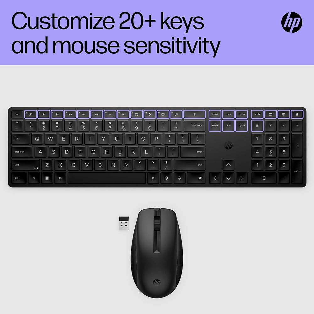 HP 650 bežični komplet tastature i miša 4R013AA
