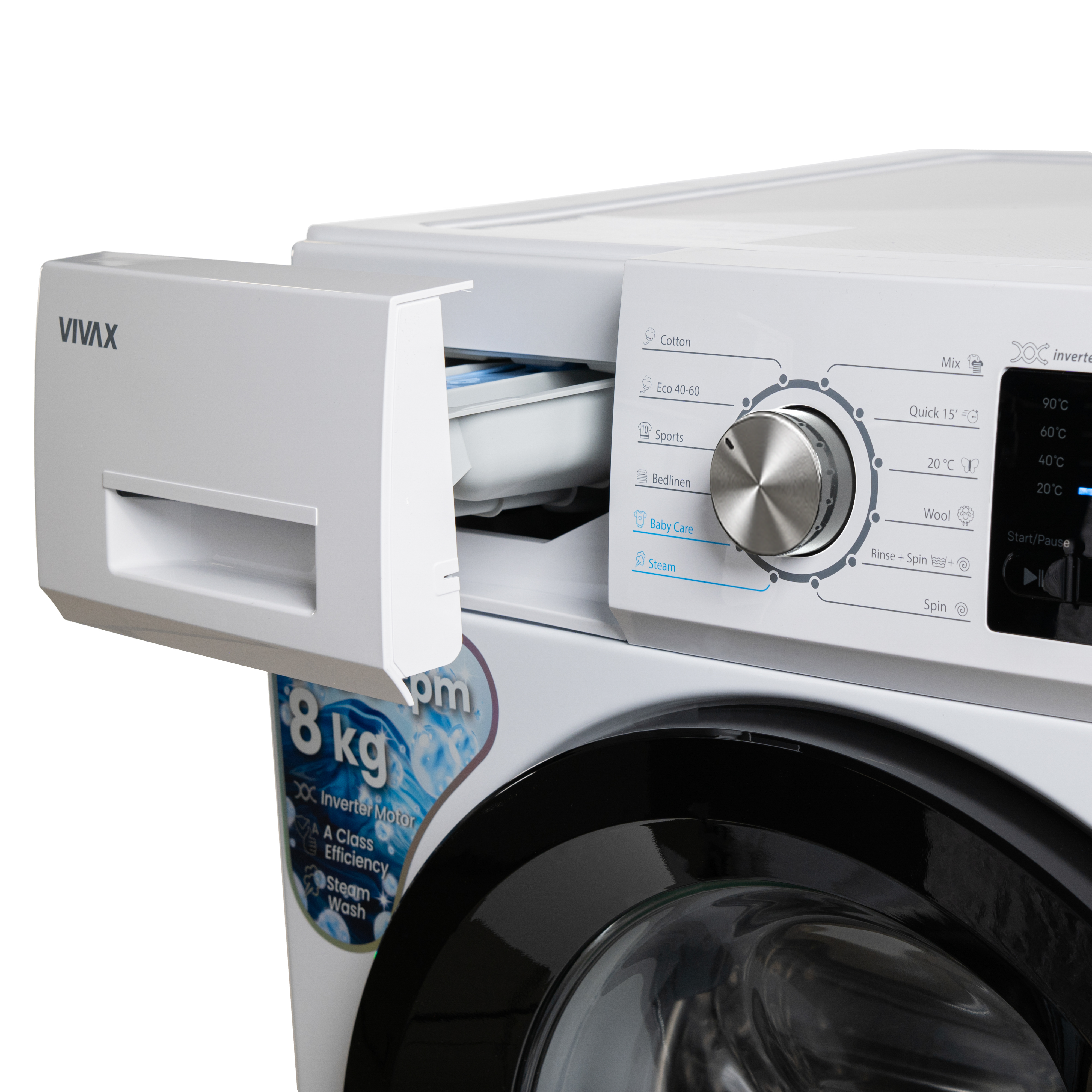 Vivax WFL-140812CI veš mašina 8 kg, 1400 o/min