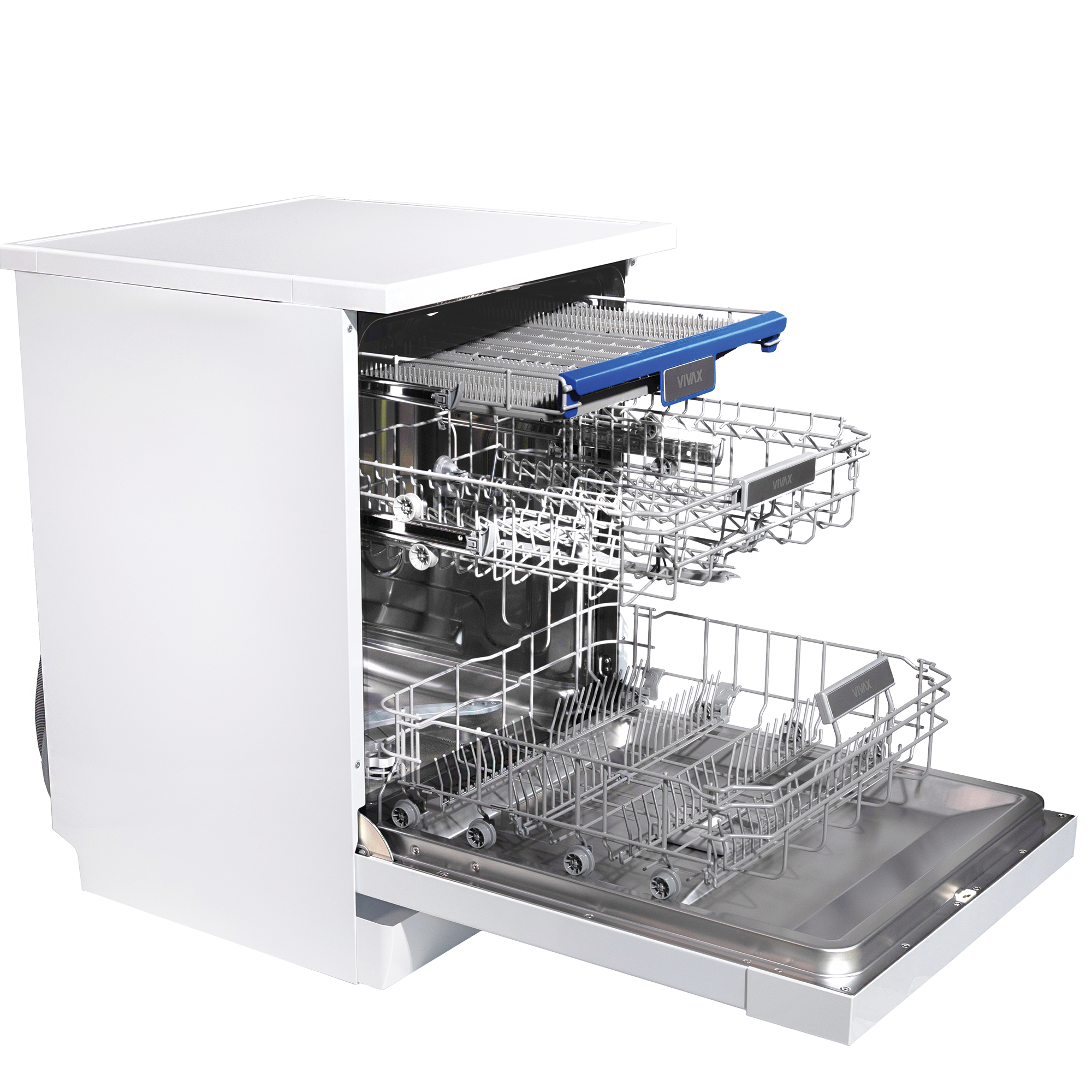 Vivax DW-601473C samostojeća mašina za pranje sudova, 14 kompleta, bela
