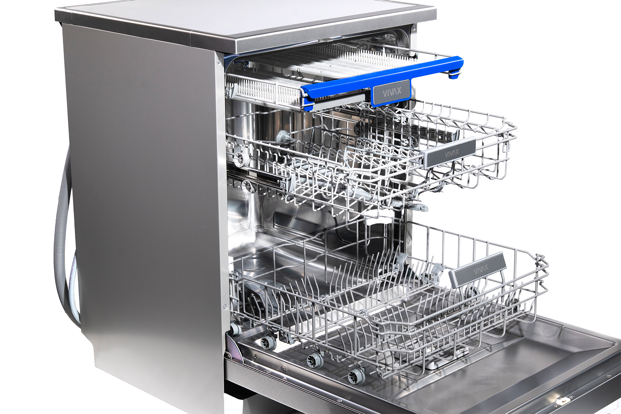 Vivax DW-601473C X samostojeća mašina za pranje sudova, 14 kompleta, inox