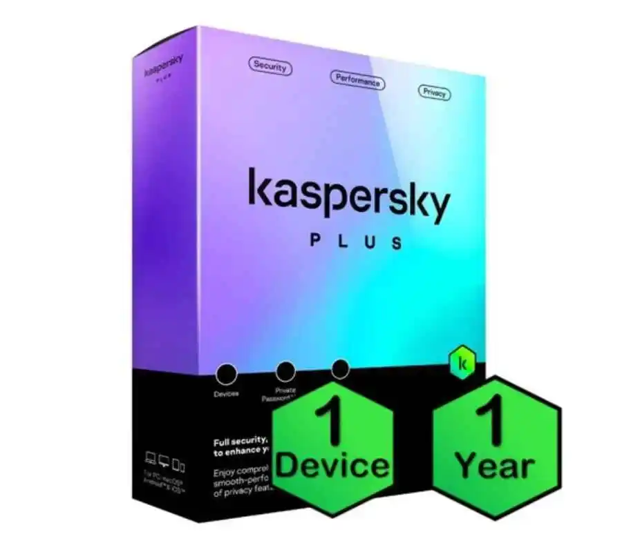 Kaspersky Plus antivirus softver za 1 uređaj, 1 godina