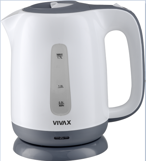VIVAX WH-170BW električno kuvalo za vodu 1,7 l, 2200 W