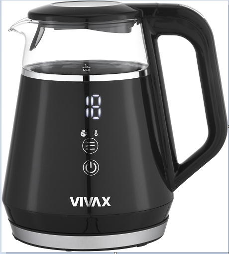 VIVAX WH-100DB digitalno kuvalo 1 l sa izborom temperature