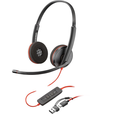 HP Poly Blackwire 3325 žičane stereo slušalice 8X222AA