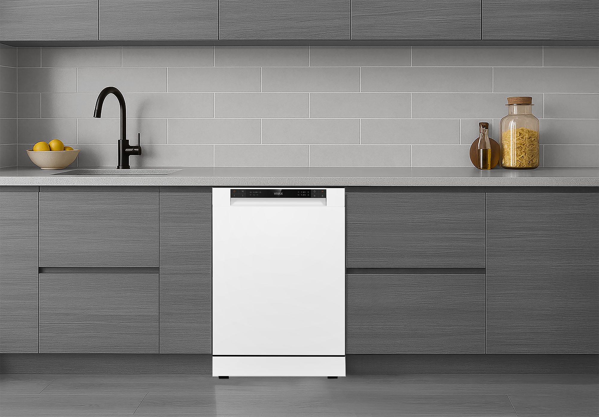 Vivax DW-601472C samostojeća mašina za pranje posuđa, 14 kompleta