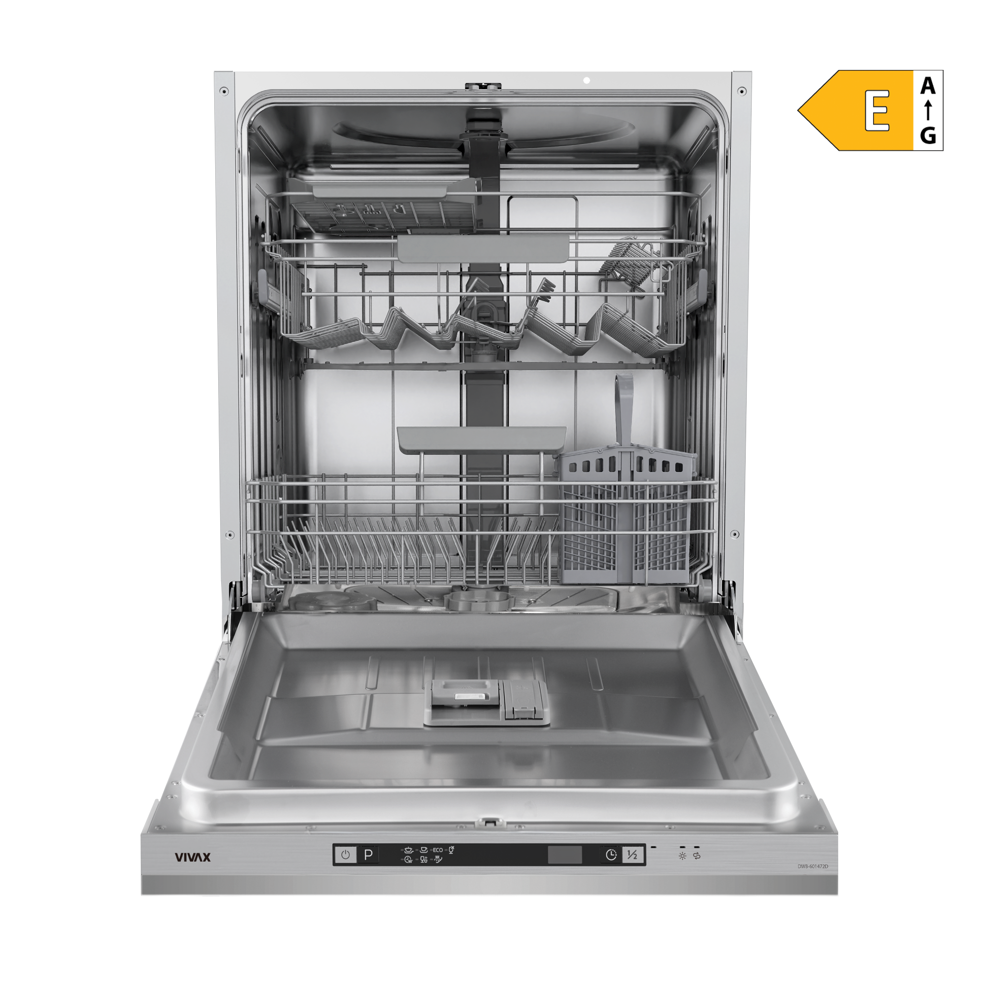 Vivax DWB-601472D ugradna mašina za pranje sudova, 14 kompleta