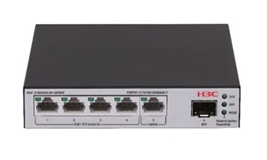 H3C S1600V2-6P-HPWR upravljivi Gigabit PoE+ svič sa 4 PoE porta
