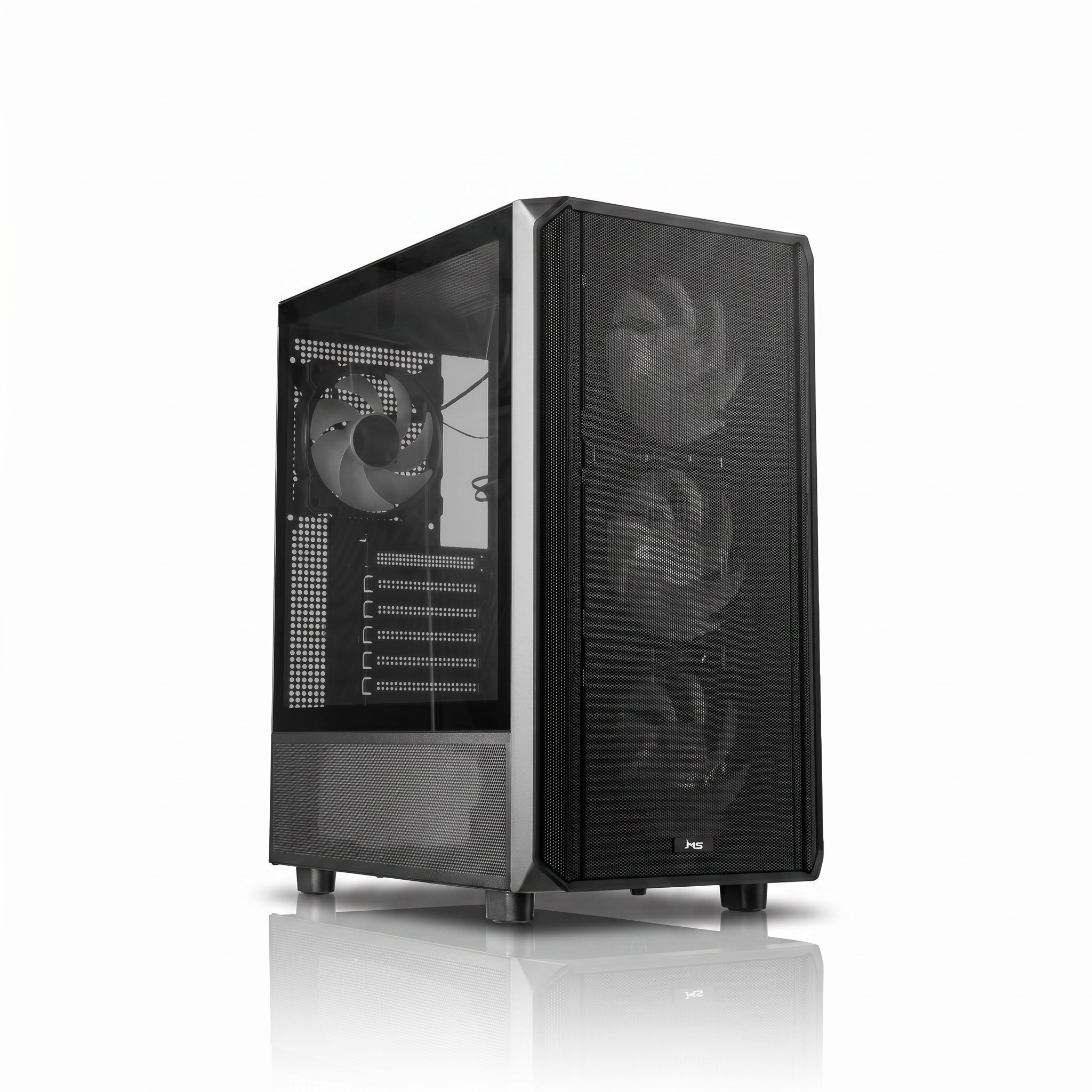 MS Fighter V335 kućište Midi Tower sa 4 ARGB ventilatora