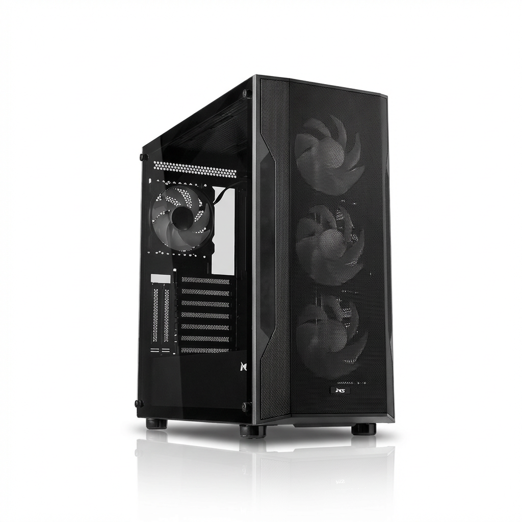 MS FIGHTER V340 gaming kućište ATX sa 4 ventilatora
