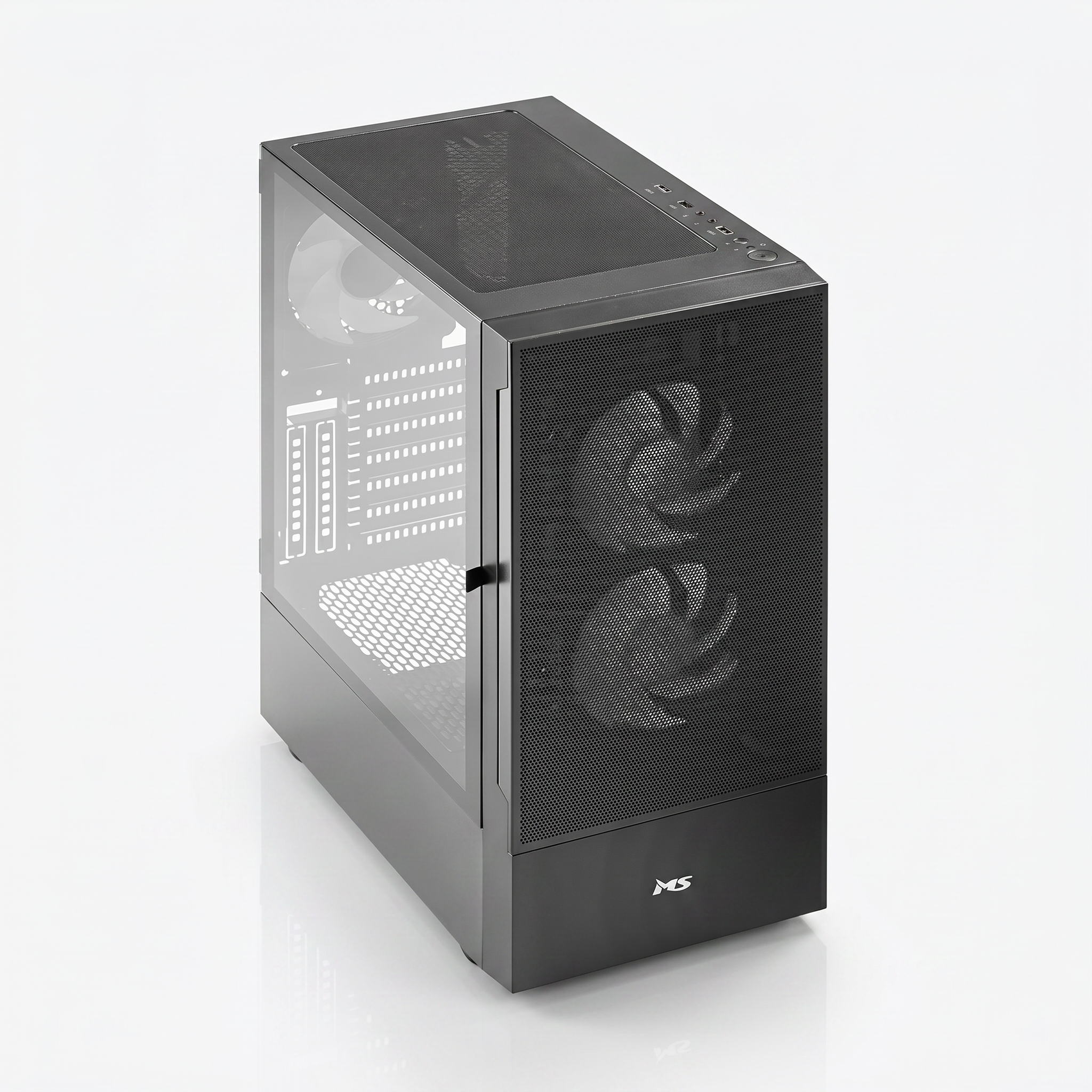 MS FIGHTER V350 gaming kućište sa 3 ARGB ventilatora