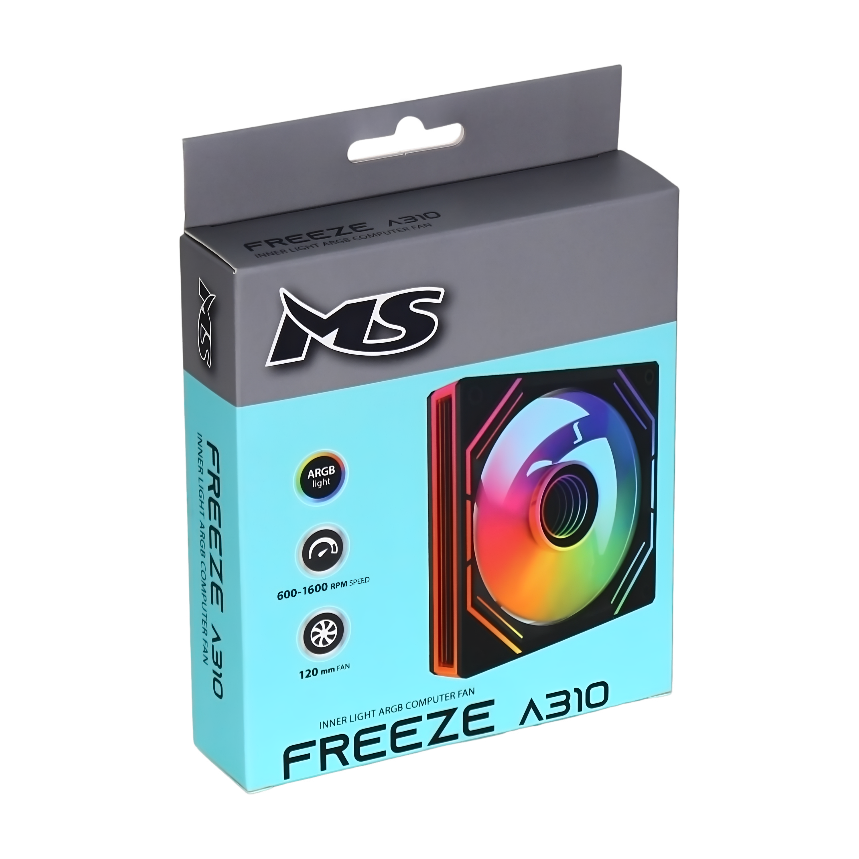 MS Freeze A310 A-RGB ventilator za kućište 120 mm
