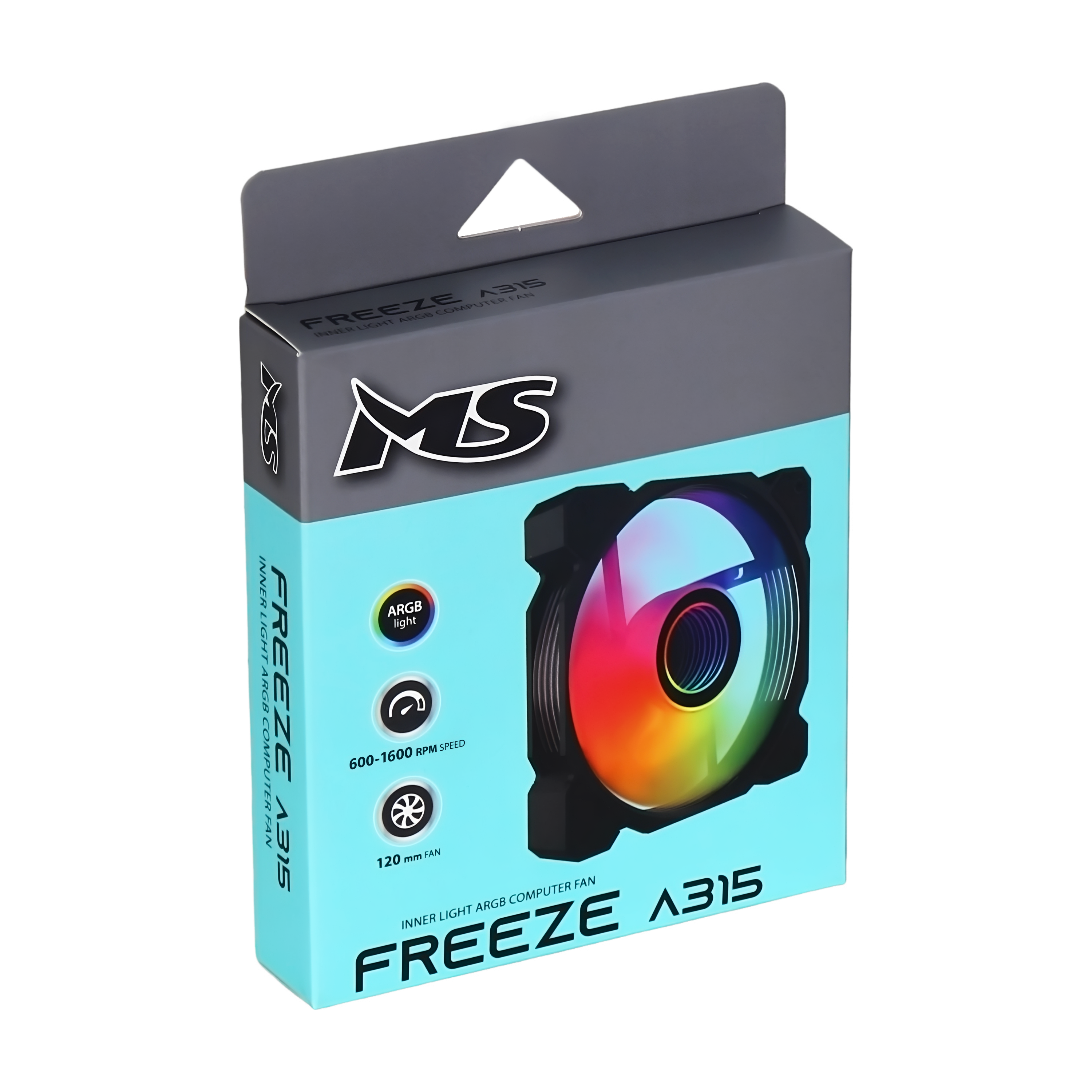 MS Freeze A315 A-RGB 120 mm ventilator za kućište, 1600 o/min