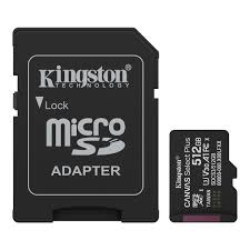 Kingston Canvas Select Plus 512 GB microSDXC 150 MB/s sa SD adapterom