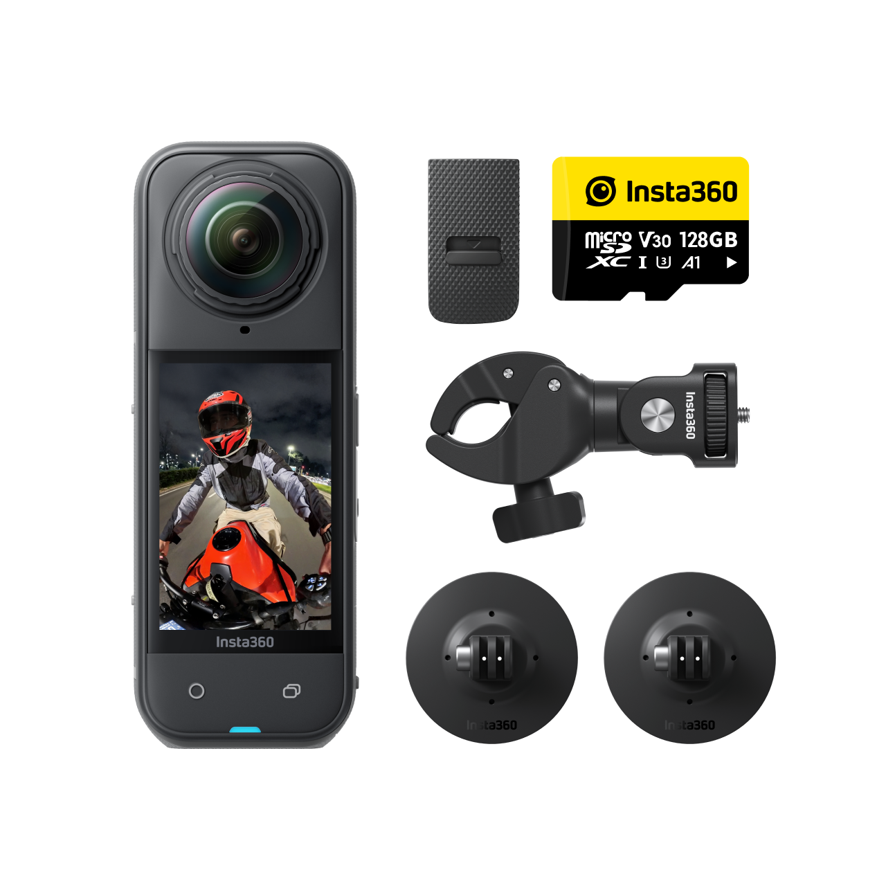 Insta360 X5 Motorcycle Bundle 8K 360° kamera