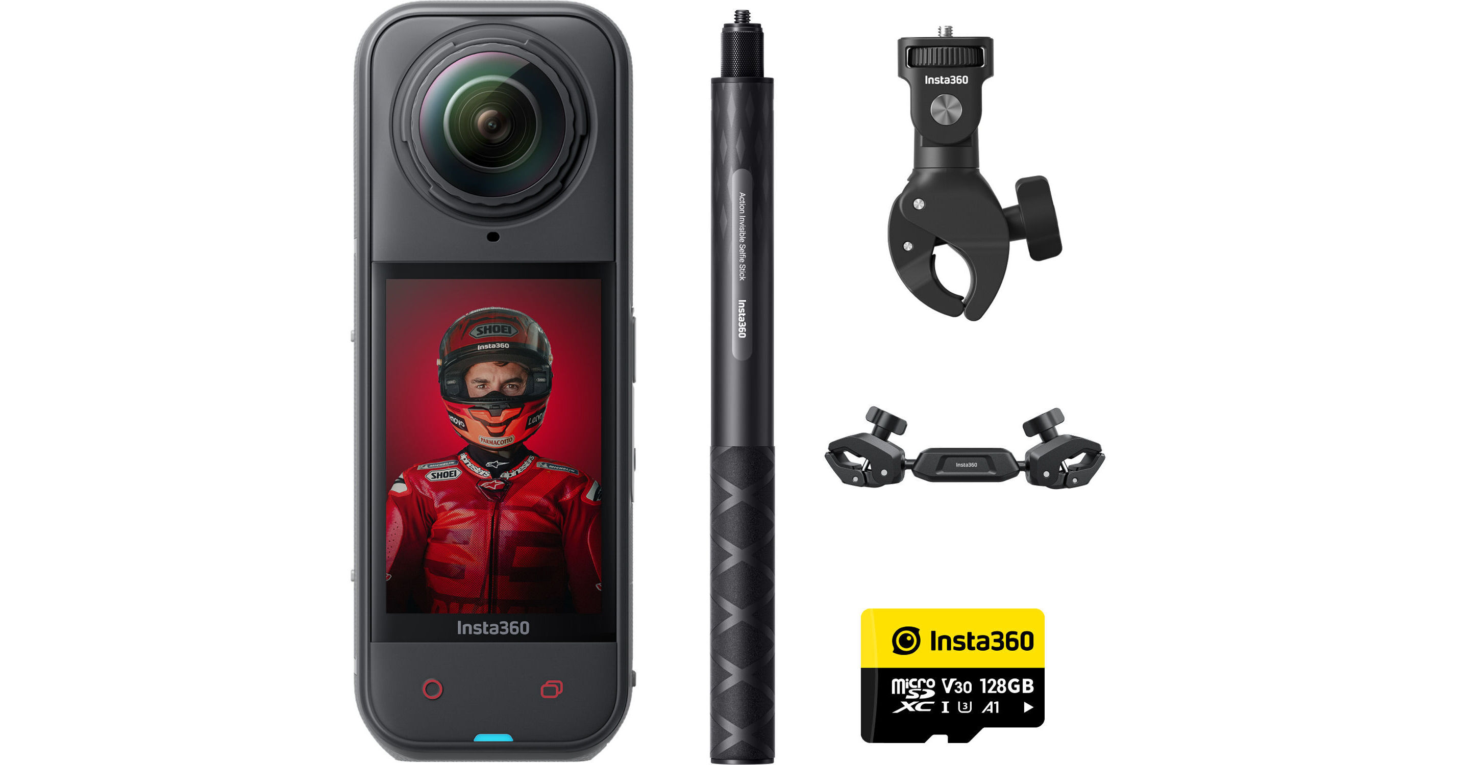 Insta360 X5 MM93 2025 Championship Edition 360° kamera sa moto opremom