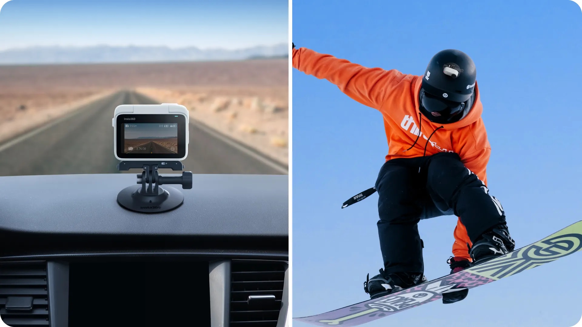 Insta360 Flexible Adhesive Mount set od 2 fleksibilna nosača