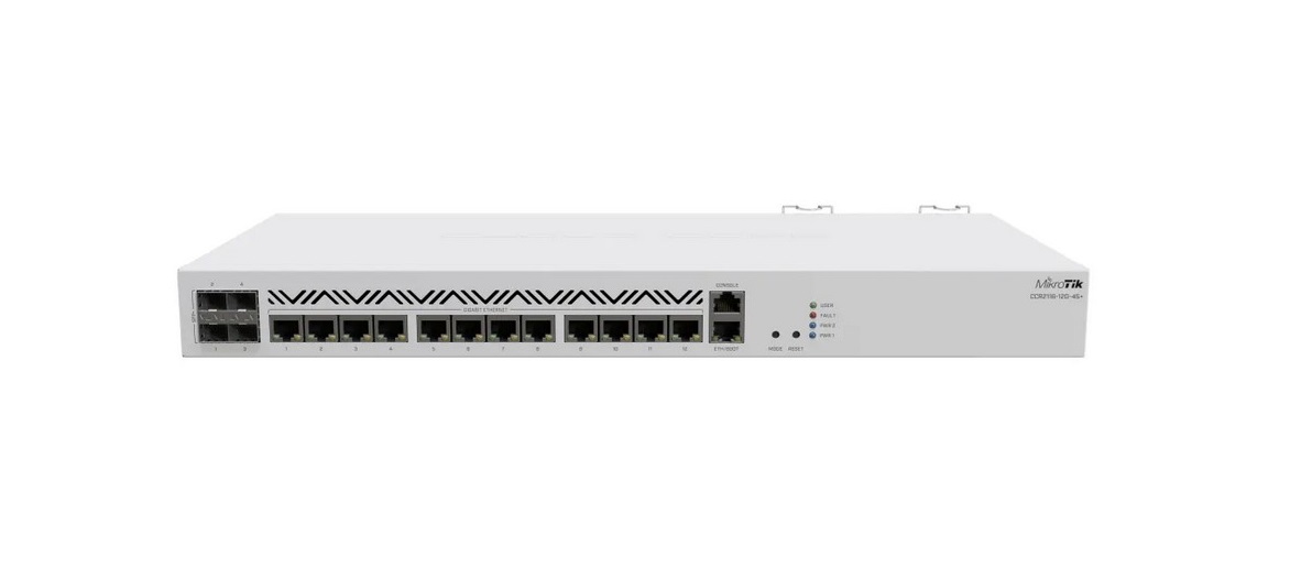 MikroTik CCR2116-12G-4S+ 16-jezgarni Cloud Core ruter