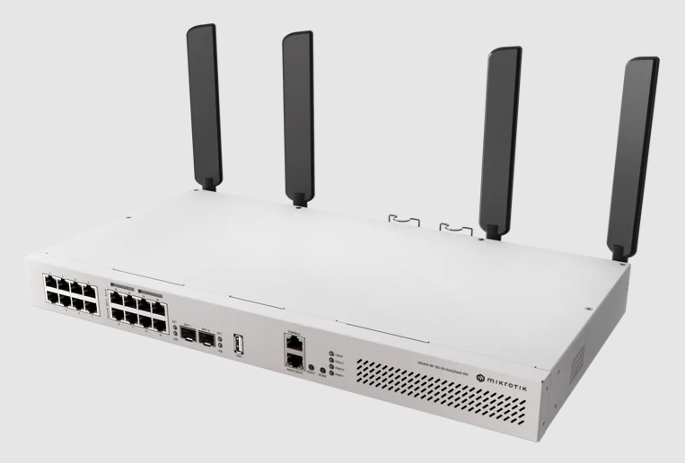 MikroTik CRS418-8P-8G-2S+5axQ2axQ-RM Wi-Fi 6 PoE switch