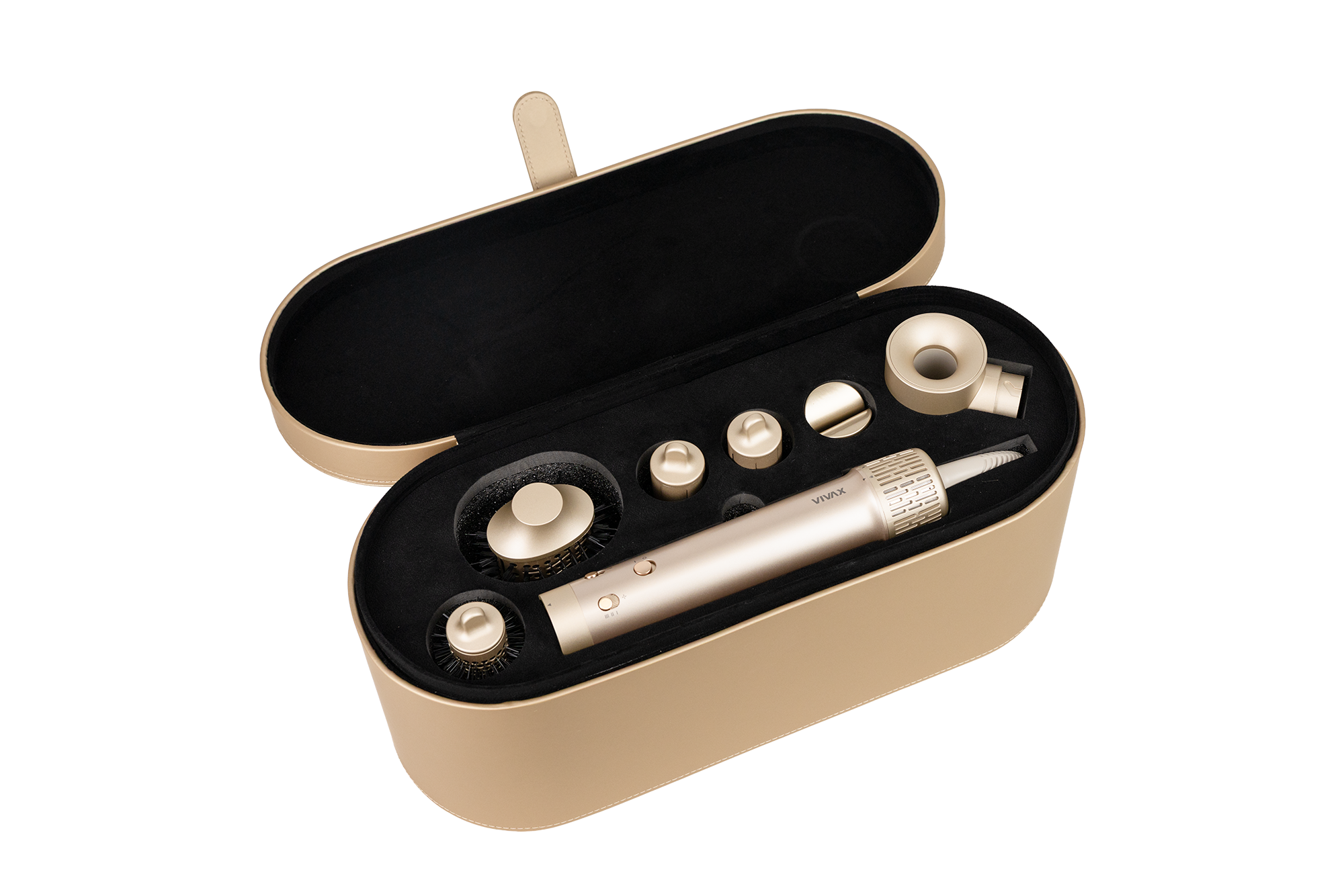 Vivax M1 Style Gold 1400 W fen i stajler sa 6 nastavaka