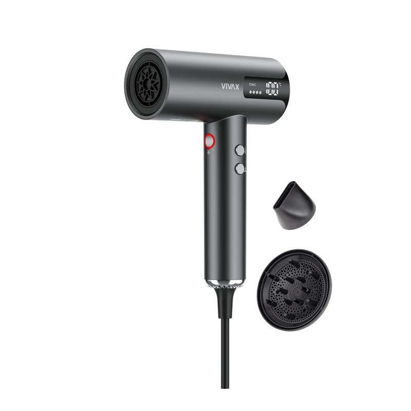 VIVAX HOME H1 Sense Storm fen za kosu 1600 W, sivi