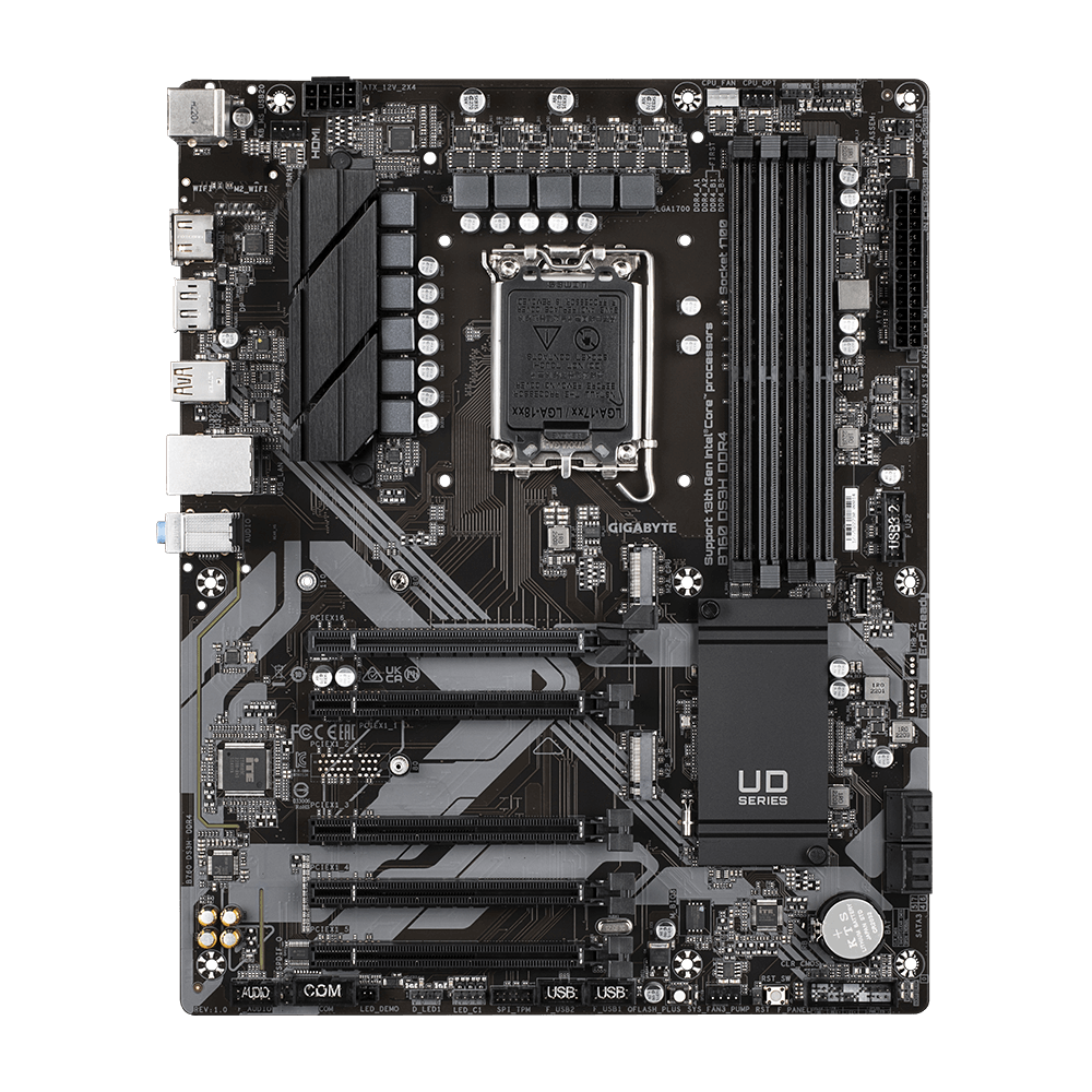 Gigabyte B760 DS3H DDR4 ATX matična ploča, LGA1700, 4x DDR4, 2x M.2