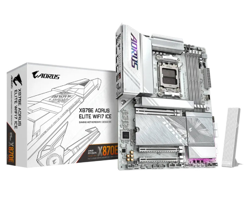 Gigabyte X870E AORUS ELITE WIFI7 ICE ATX AM5 matična ploča