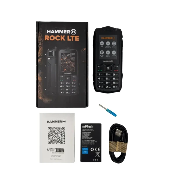 HAMMER ROCK LTE Black mobilni telefon IP68