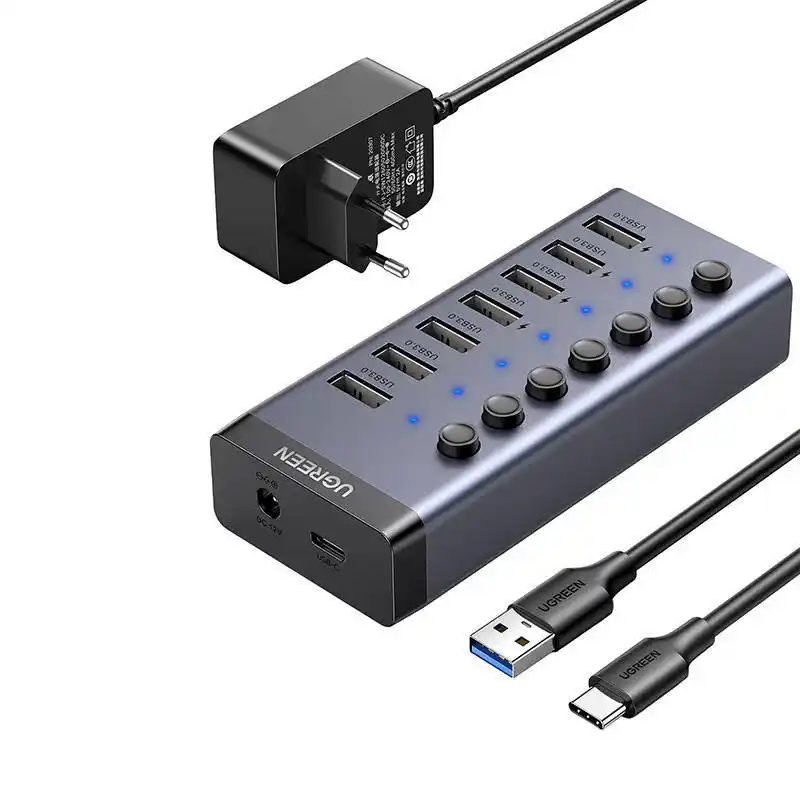 UGREEN CM481 aktivni USB hub sa 7 USB 3.0 portova
