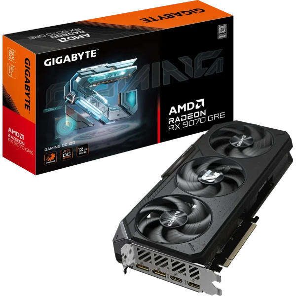Gigabyte Radeon RX 9070 GRE GAMING OC 12GB GDDR6
