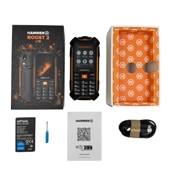 Hammer Boost 2 LTE otporni mobilni telefon, 3500 mAh