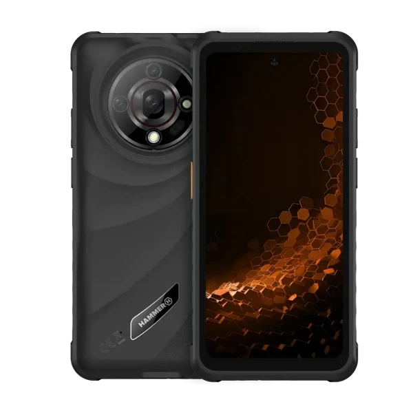 HAMMER IRON 6 5G 8/256 GB crni otporni telefon IP69