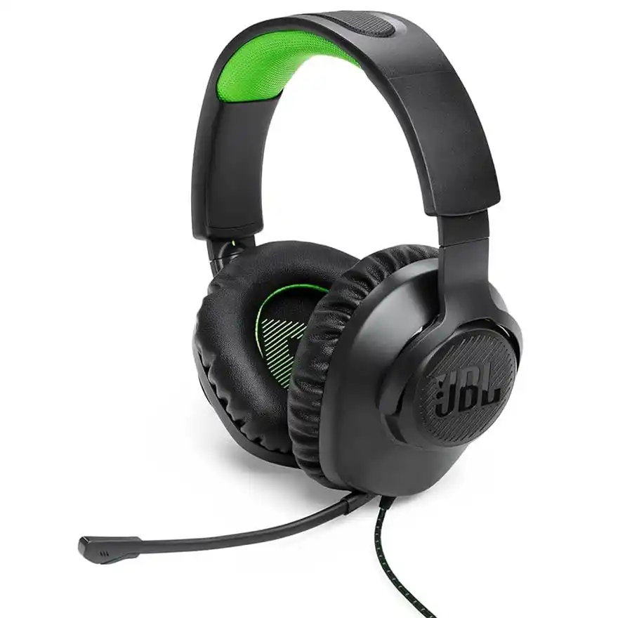 JBL Quantum 100X gejmerske slušalice, crno-zelene