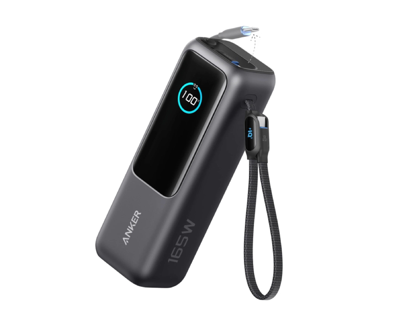 Anker A1695 Power Bank 25.000 mAh 165 W sa USB-C kablovima