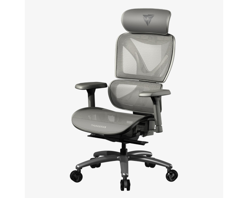 THUNDERX3 XTC-Mesh siva ergonomska gejmerska stolica