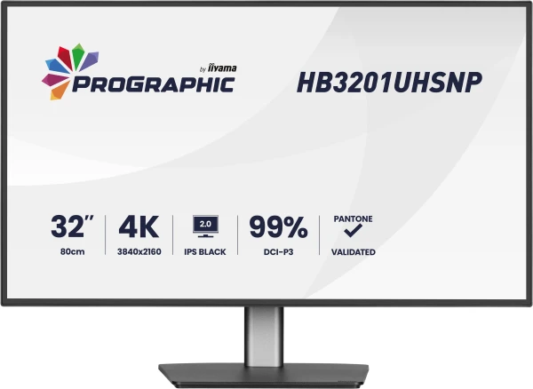 iiyama ProGraphic HB3201UHSNP-B1 31,5″ 4K IPS monitor