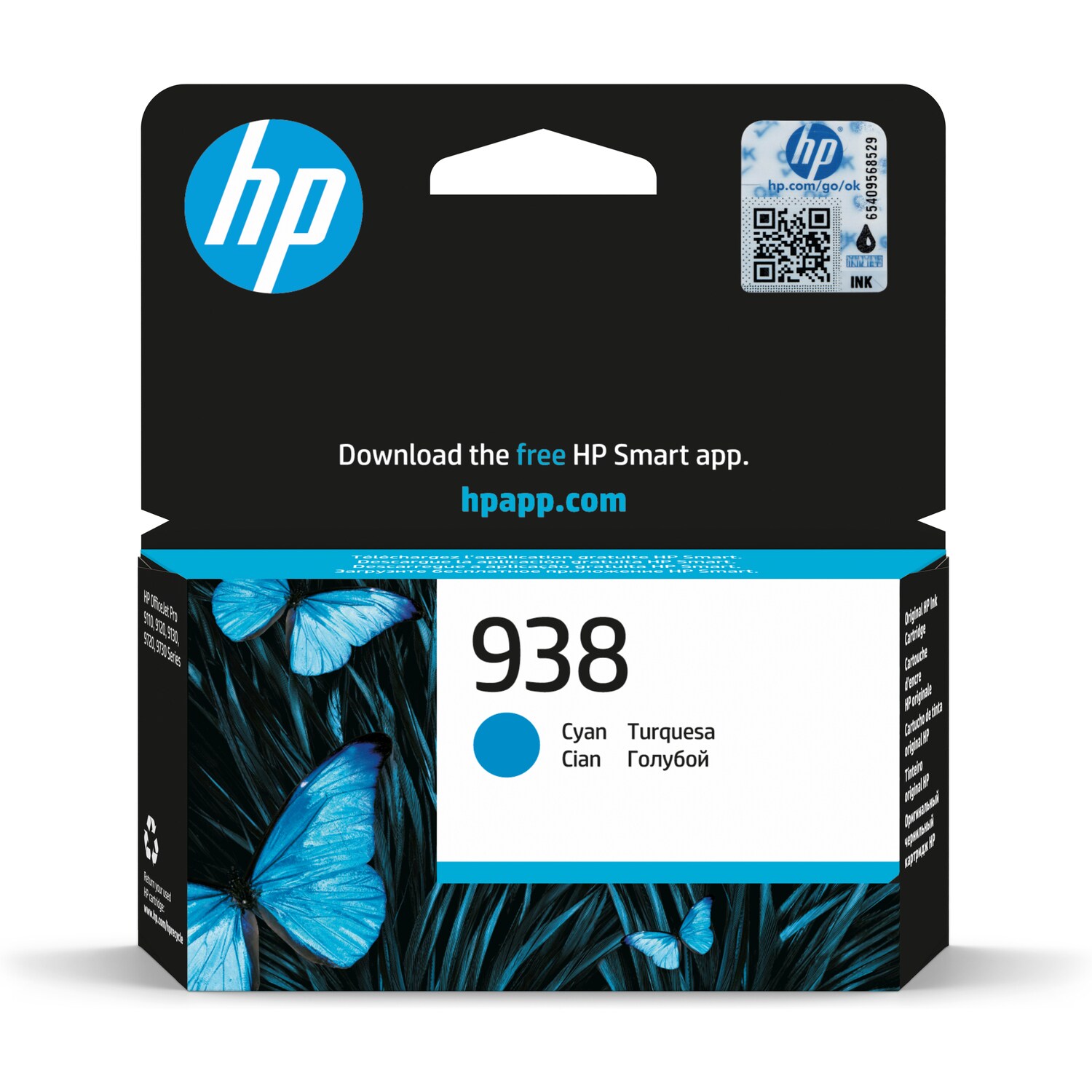 HP 938 Cyan 4S6X5PE kertridž sa mastilom