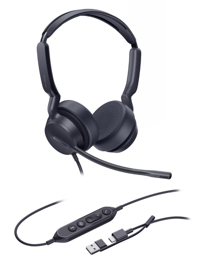 Yealink UH42 Dual Teams USB-C/A slušalice sa mikrofonom