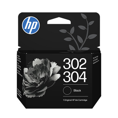 HP 302/304 originalni crni kertridž za štampač, 120 strana